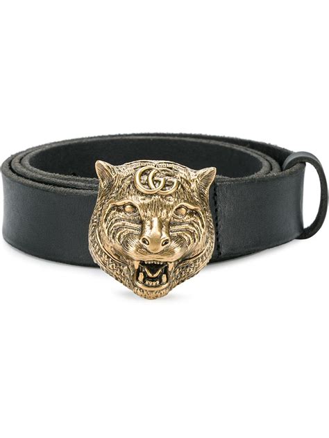 gucci tiger belt buckle|gucci 223891 belt black.